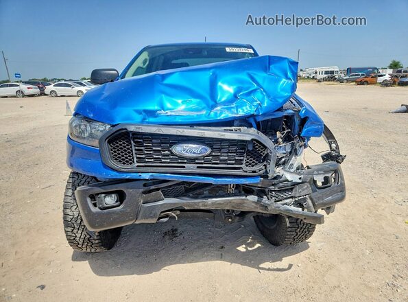 1FTER4FH5MLD22802 2021 FORD RANGER Blue Vista frontal
