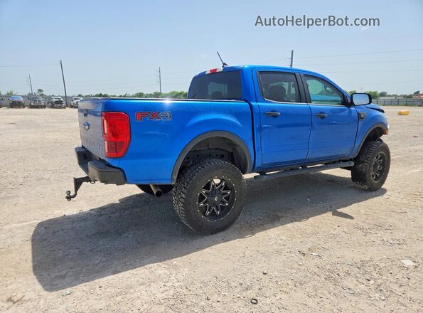 1FTER4FH5MLD22802 2021 FORD RANGER Blue Trasero derecho