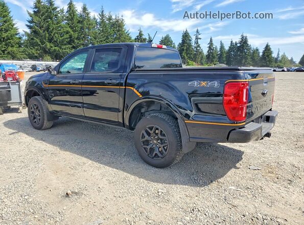1FTER4FH5NLD05838 2022 FORD RANGER Black Trasero izquierdo