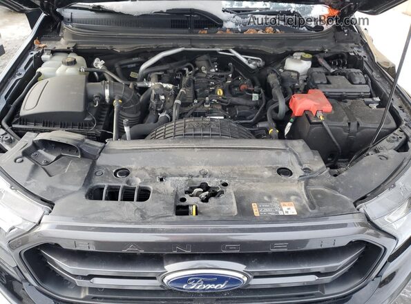 1FTER4FH5NLD06004 2022 FORD RANGER Black Widok wnętrza z tyłu