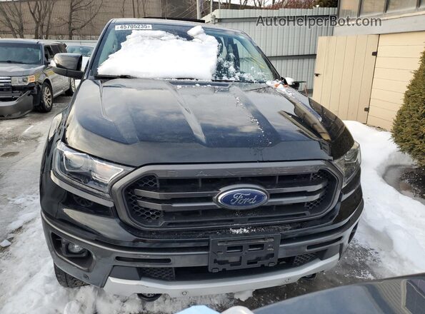 1FTER4FH5NLD06004 2022 FORD RANGER Black Widok z przodu