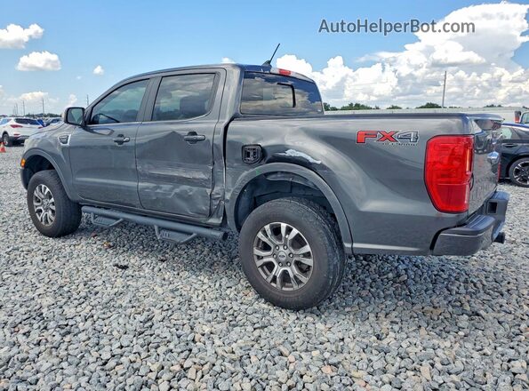 1FTER4FH6KLB12464 2019 FORD RANGER Gray Trasero izquierdo