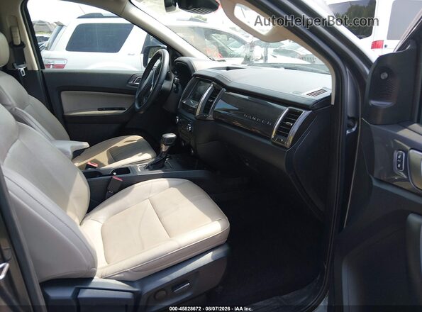 1FTER4FH6KLB15624 2019 FORD RANGER Gray Вид салону спереду