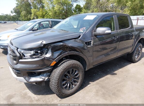 1FTER4FH6KLB15624 2019 FORD RANGER Gray Передня ліва чверть