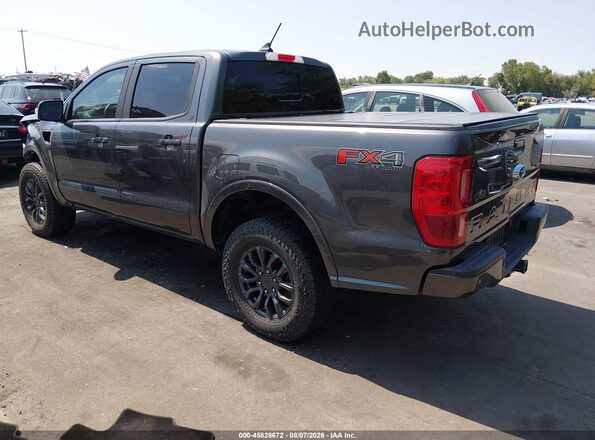 1FTER4FH6KLB15624 2019 FORD RANGER Gray Задня ліва чверть