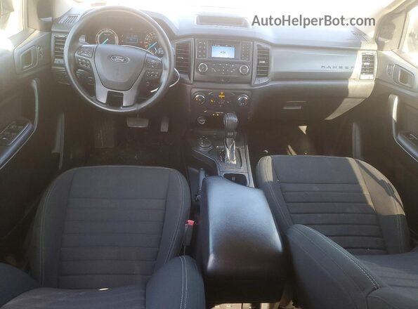 1FTER4FH6MLD29077 2021 FORD RANGER White Dashboard view
