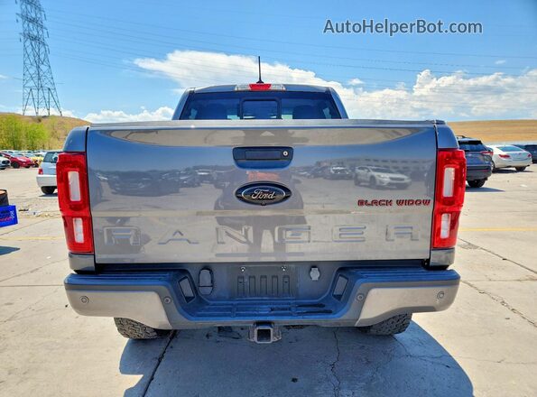1FTER4FH6MLD72382 2021 FORD RANGER Серый Вид сзади
