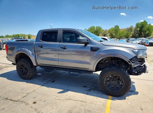 1FTER4FH6MLD72382 2021 FORD RANGER Серый Передняя правая четверть