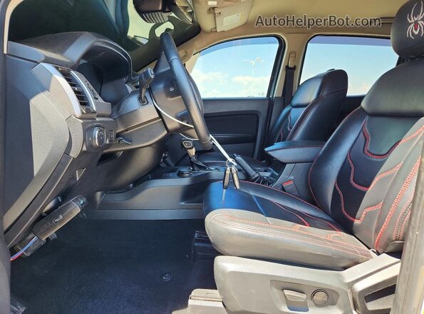 1FTER4FH6MLD72382 2021 FORD RANGER Серый Вид салона спереди