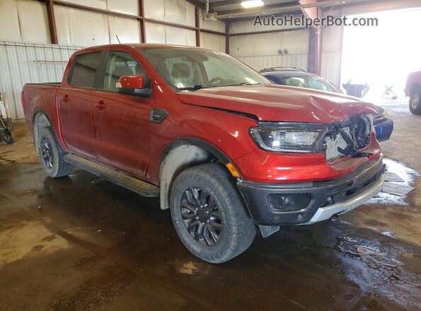1FTER4FH7KLA17413 2019 FORD RANGER Red Front right