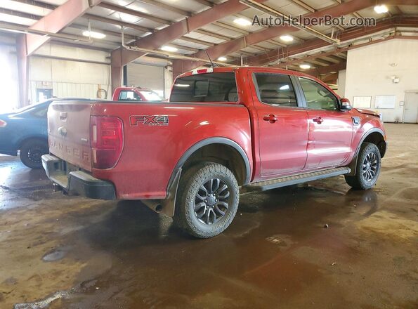 1FTER4FH7KLA17413 2019 FORD RANGER Red Rear right