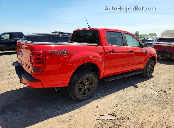 1FTER4FH7LLA41499 2020 FORD RANGER Красный Задняя правая четверть