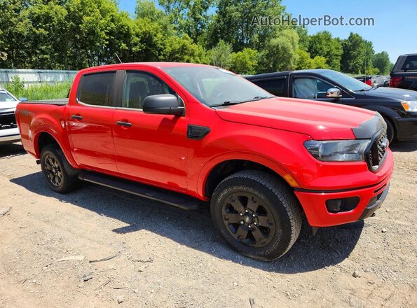 1FTER4FH7LLA41499 2020 FORD RANGER Красный Передняя правая четверть