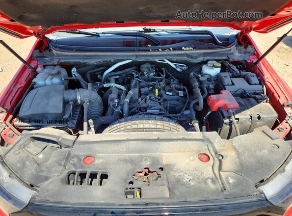 1FTER4FH7LLA41499 2020 FORD RANGER Красный Вид задней части салона
