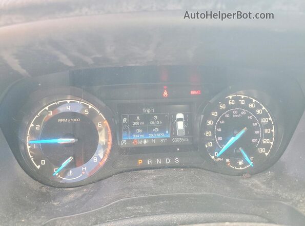 1FTER4FH7MLD07797 2021 FORD RANGER Charcoal ხელსაწყოთა პანელის ხედი