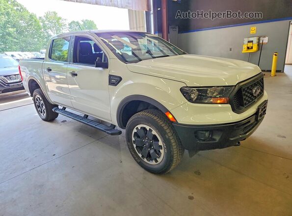1FTER4FH7MLD42145 2021 FORD RANGER Белый Передняя правая четверть