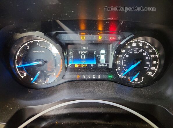 1FTER4FH7MLD42145 2021 FORD RANGER Белый Вид щитка приборов