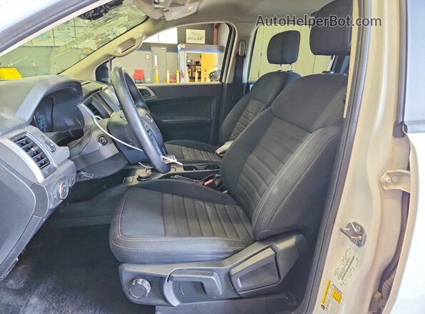 1FTER4FH7MLD42145 2021 FORD RANGER Белый Вид салона спереди
