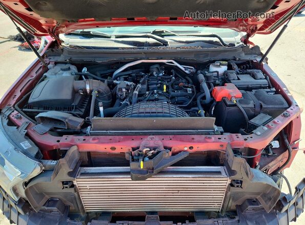1FTER4FH7MLE05681 2021 FORD RANGER Burgundy Սալոնի հետևի տեսք