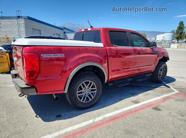 1FTER4FH7MLE05681 2021 FORD RANGER Burgundy Հետևի աջ