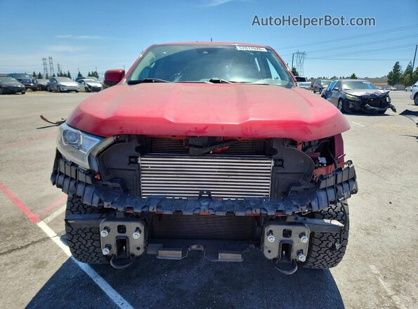 1FTER4FH7MLE05681 2021 FORD RANGER Burgundy Դիմացի տեսք