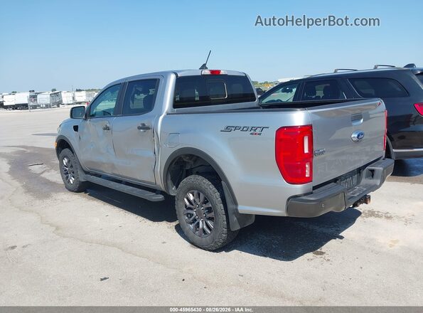 1FTER4FH7NLD46004 2022 FORD RANGER Silver Հետևի ձախ