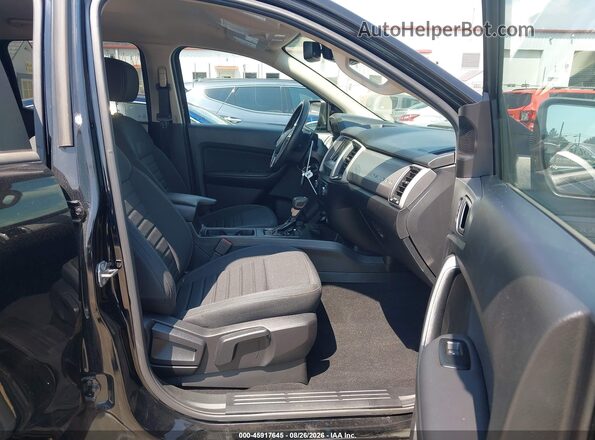 1FTER4FH7PLE05250 2023 FORD RANGER Black წინა სალონის ხედი