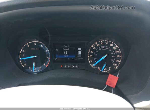 1FTER4FH8KLA57225 2019 FORD RANGER White უკანა სავარძლების ხედი