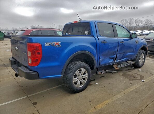 1FTER4FH8KLA86126 2019 FORD RANGER Blue Задня права чверть