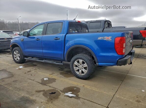 1FTER4FH8KLA86126 2019 FORD RANGER Blue Задня ліва чверть