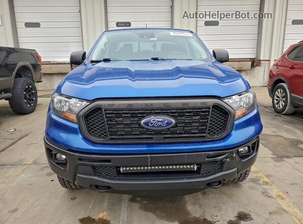 1FTER4FH8KLA86126 2019 FORD RANGER Blue Вид спереду