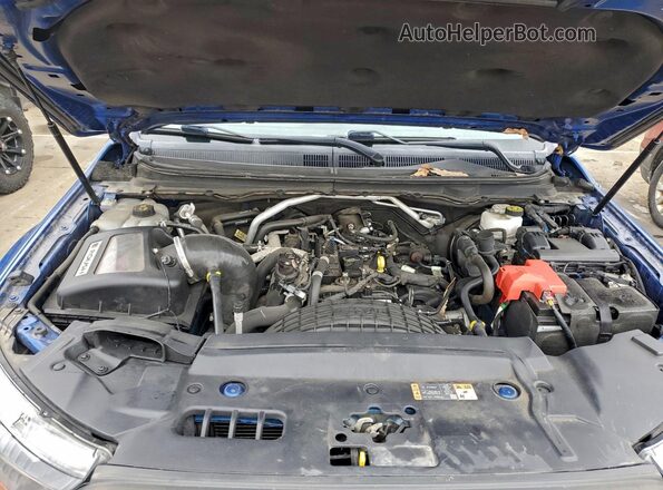 1FTER4FH8KLA86126 2019 FORD RANGER Blue Вид задньої частини салону