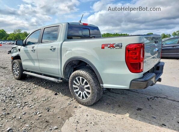 1FTER4FH8MLD84159 2021 FORD RANGER Gray Задня ліва чверть