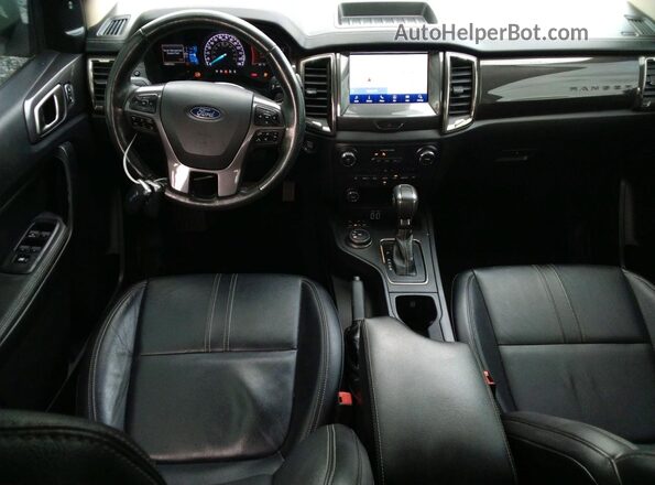 1FTER4FH8MLD84159 2021 FORD RANGER Gray Вид панелі приладів