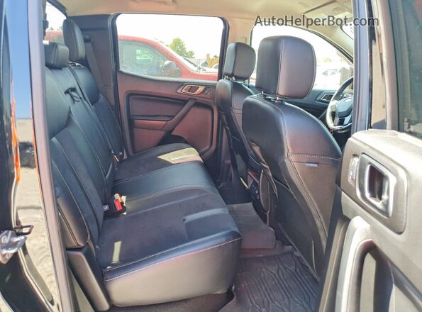 1FTER4FH8NLD06563 2022 FORD RANGER Black უკანა სავარძლების ხედი