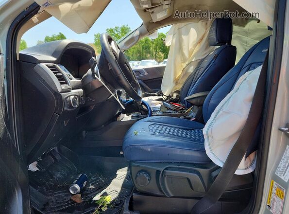 1FTER4FH8NLD13898 2022 FORD RANGER Gray Widok wnętrza z przodu