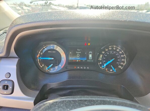 1FTER4FH8NLD42107 2022 FORD RANGER Gray Սարքավորումների վահանակի տեսք
