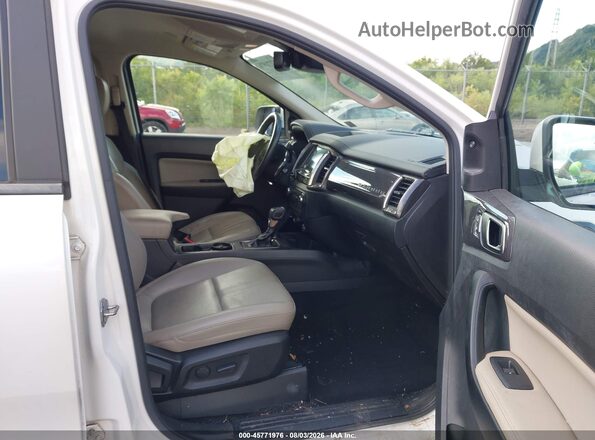 1FTER4FH9KLA12617 2019 FORD RANGER White Front interior view
