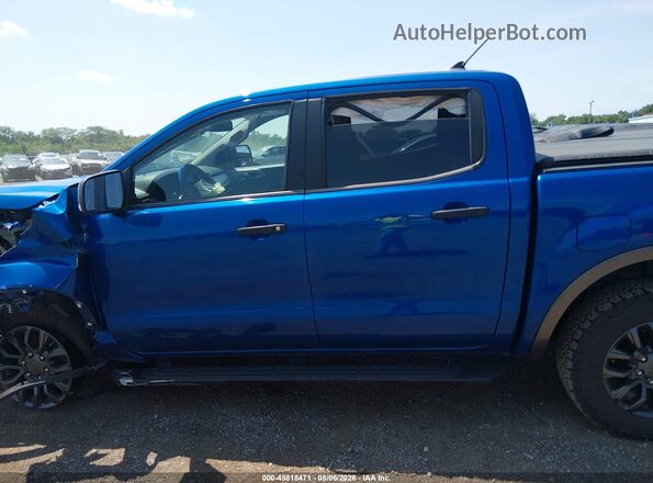 1FTER4FH9KLA22399 2019 FORD RANGER Синий Панорамный вид салона 360°