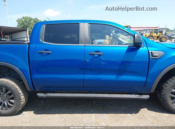 1FTER4FH9KLA22399 2019 FORD RANGER Синий Вид задней части салона