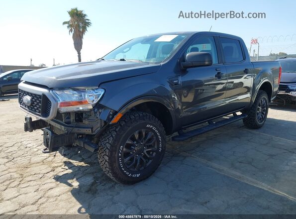 1FTER4FH9KLA65852 2019 FORD RANGER Gray Front left