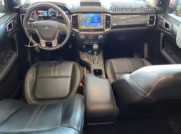 1FTER4FH9LLA83057 2020 FORD RANGER Red Widok deski rozdzielczej