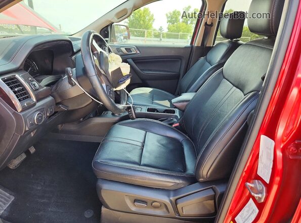 1FTER4FH9LLA95757 2020 FORD RANGER Maroon Вид салону спереду