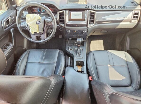 1FTER4FH9LLA95757 2020 FORD RANGER Maroon Вид панелі приладів