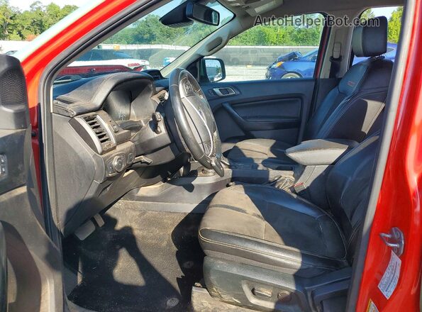 1FTER4FH9NLD36137 2022 FORD RANGER Зеленый Вид салона спереди