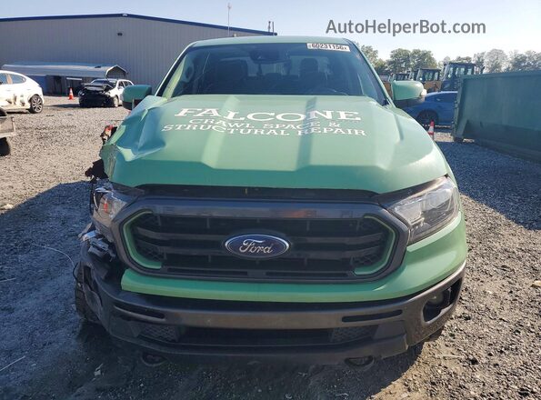 1FTER4FH9NLD36137 2022 FORD RANGER Зеленый Вид спереди