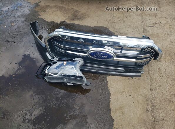1FTER4FHXKLA46601 2019 FORD RANGER Gray Widok komory silnika