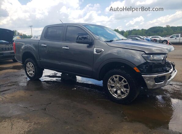 1FTER4FHXKLA46601 2019 FORD RANGER Gray Przód prawy