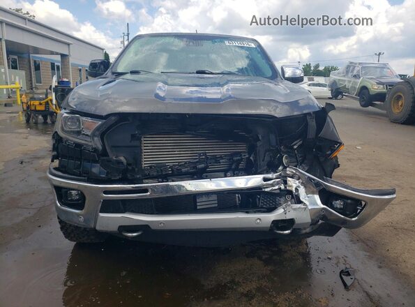 1FTER4FHXKLA46601 2019 FORD RANGER Gray Widok z przodu