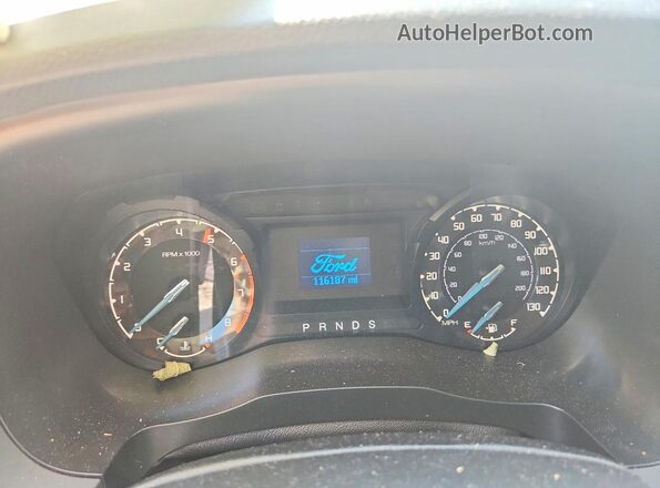 1FTER4FHXKLA83325 2019 FORD RANGER White ხელსაწყოთა პანელის ხედი